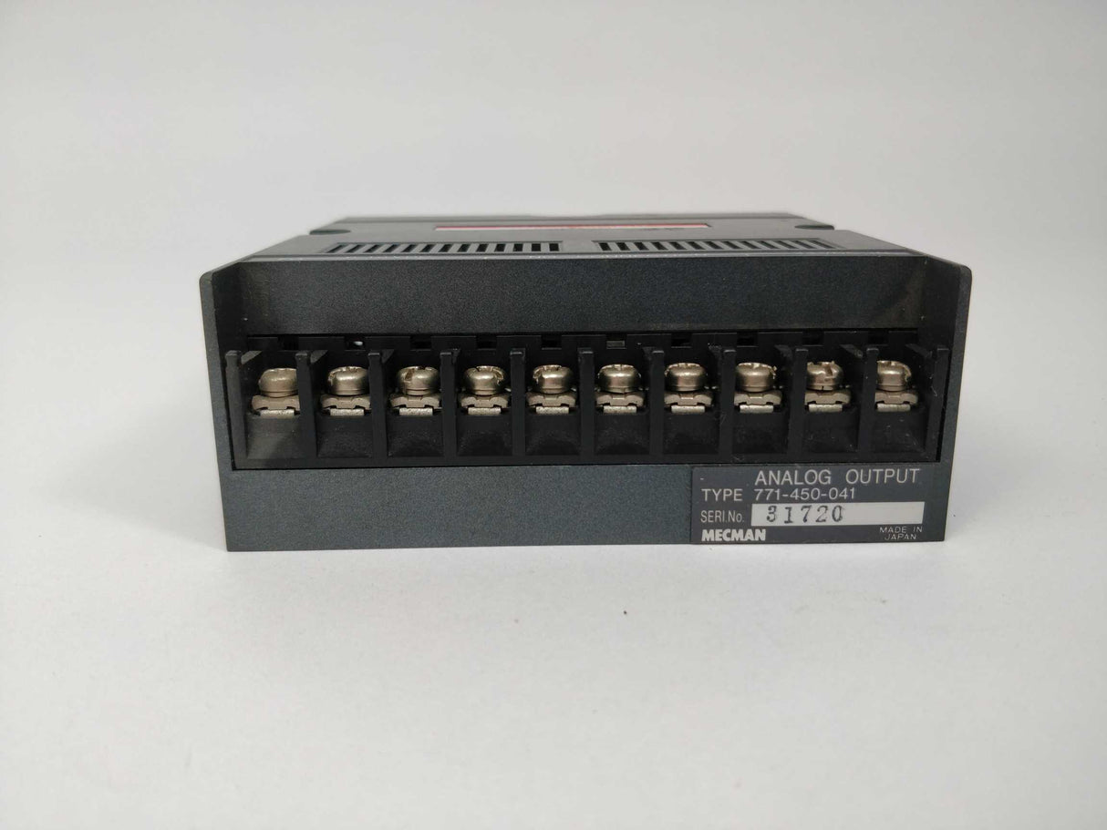 Mecman 771-450-041 Analog output