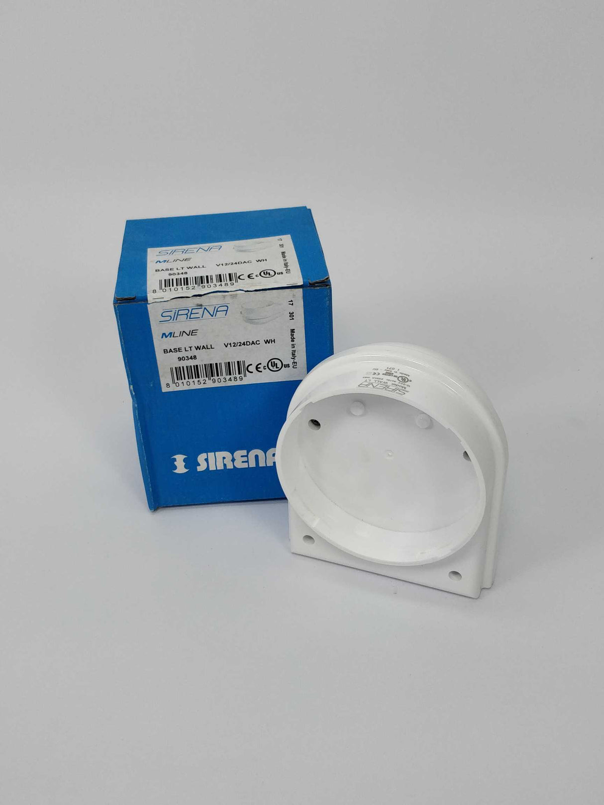 Sirena 90348 Base LT wall V12/24DAC white