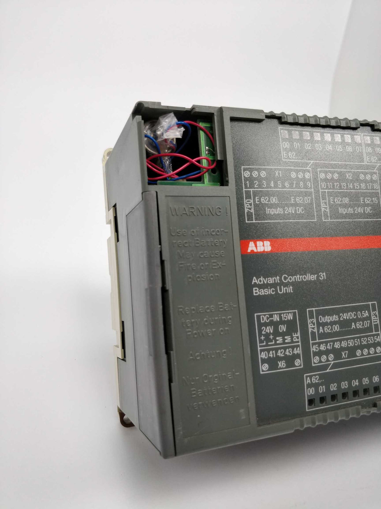 ABB GJR5252100R0101 07KT94 Advant controller 31 basic unit