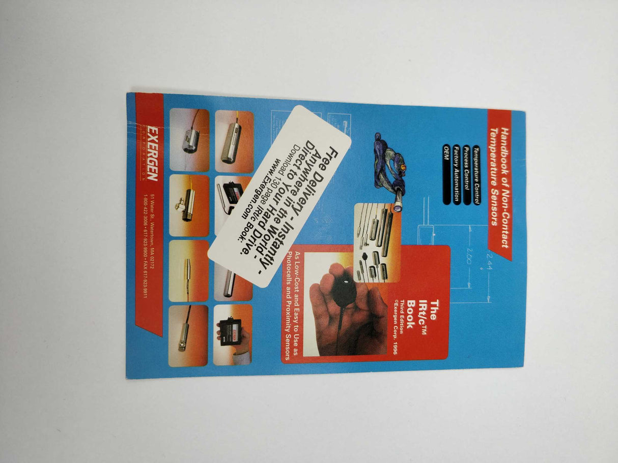 Exergen IRt/c.2 021193 Infrared thermocouple With 085535