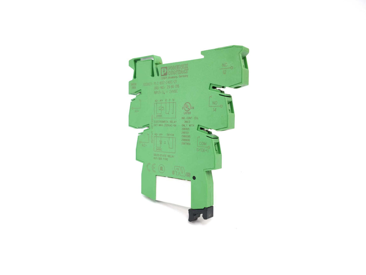 Phoenix Contact 2961105 Single relay 24DC/21 + PLC-BSC-24DC/21 2966016