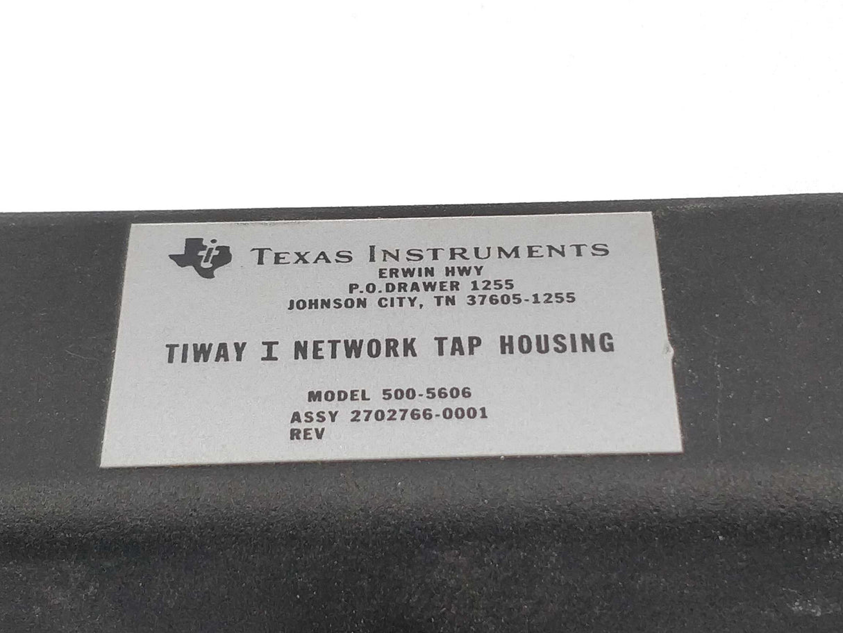 Texas Instruments 500-5606 Tiway 1 Network tap housing