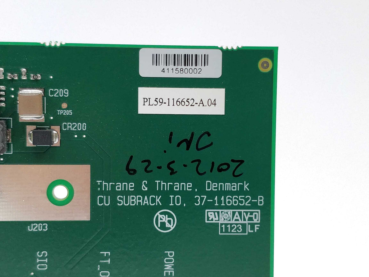 Thrane & Thrane TT-116652 CU Subrack 37-116652-B