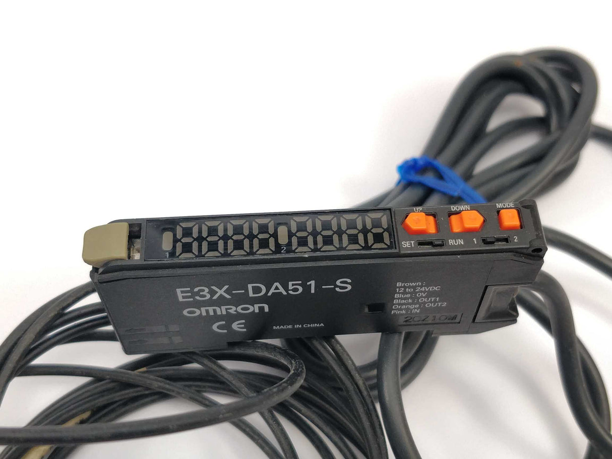 OMRON E3X-DA51-S Photo Electric Sensor with E32-D14L 2M