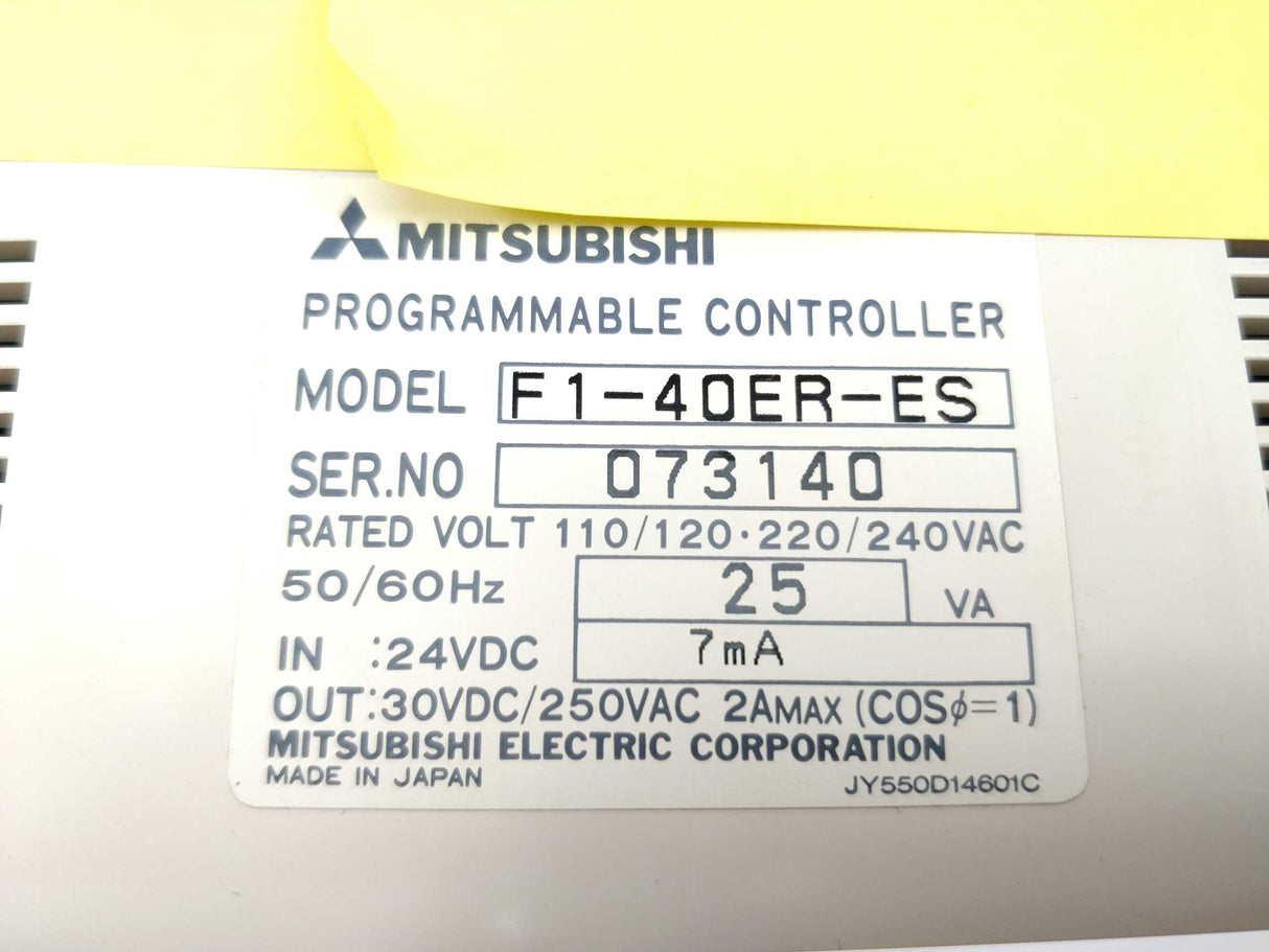 Mitsubishi < Melsec I/O Programmable controller Extension unit