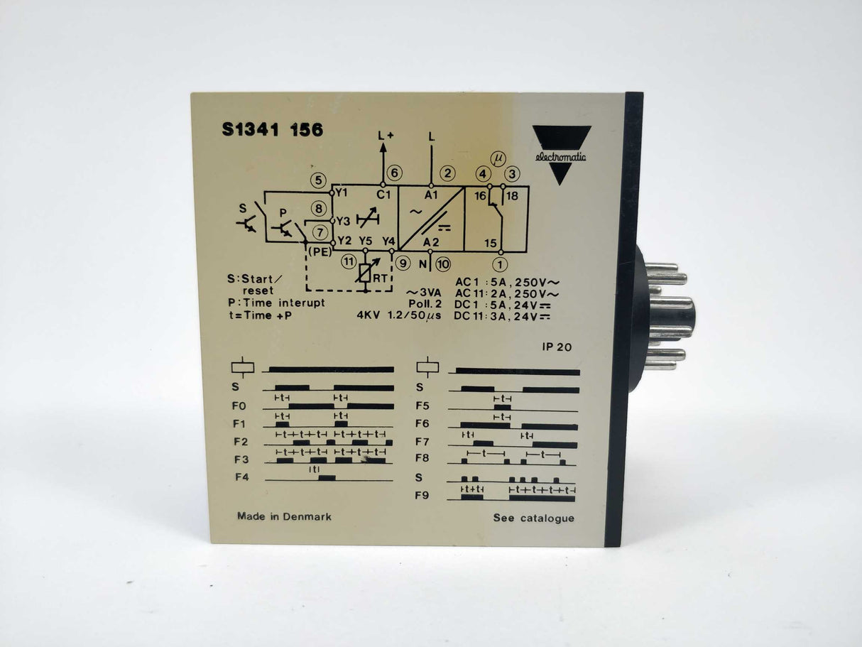 Electromatic S 1341 156 230 Digital Multi-function timer