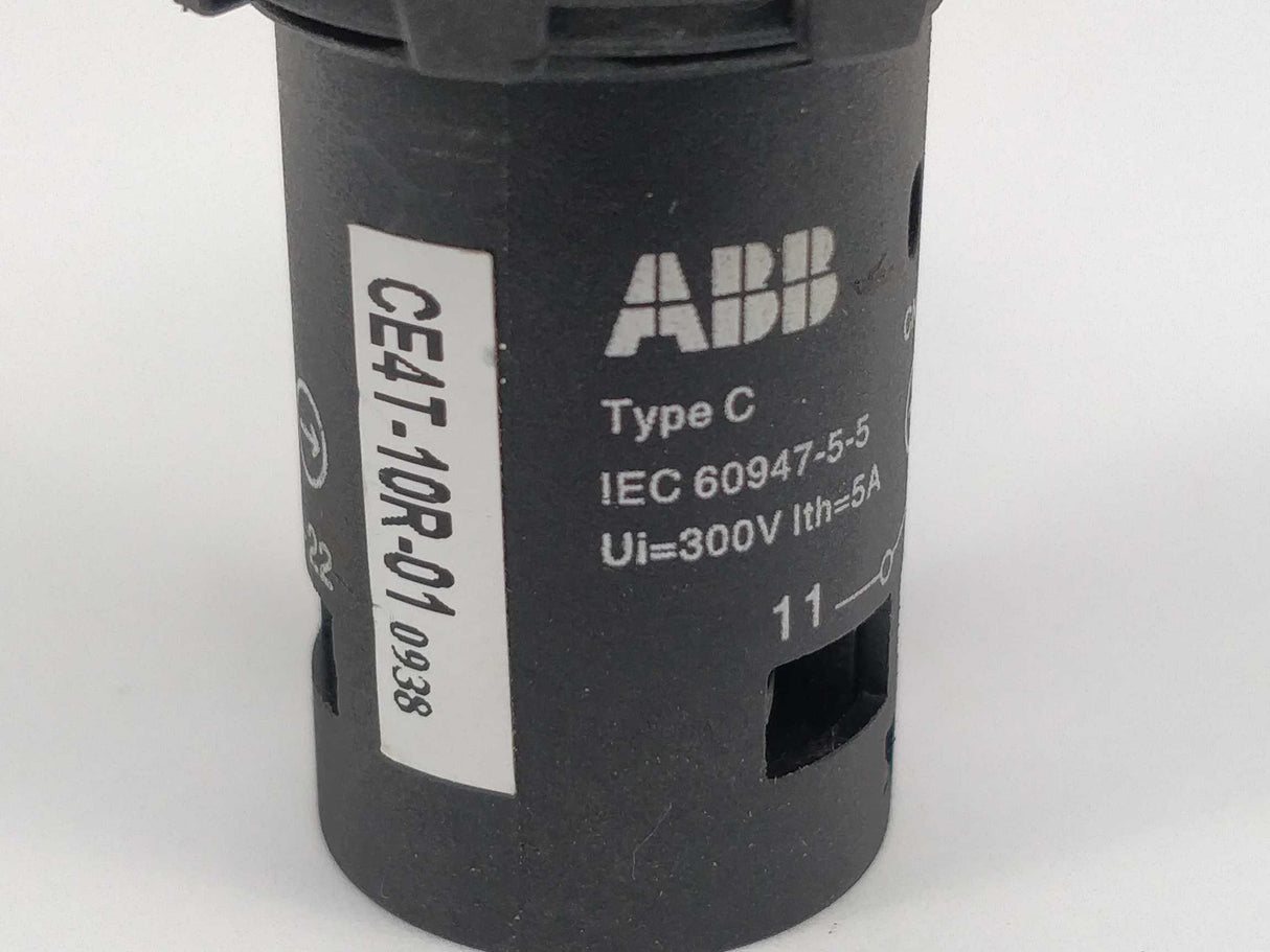 ABB CE4T-10R-01 Type C Pushbutton
