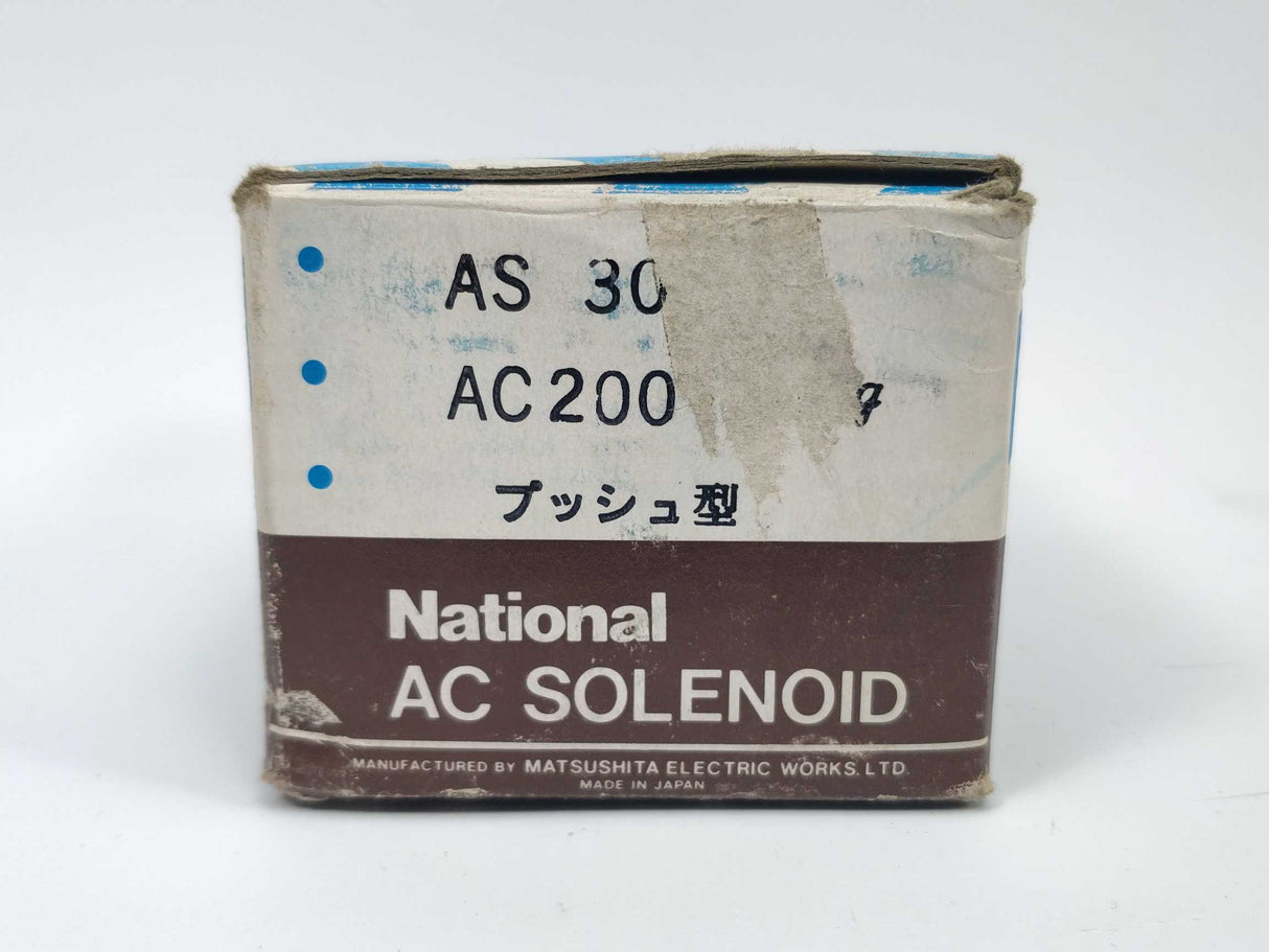 Matsushita AS30222 National AC solenoid