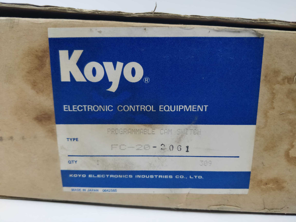 Koyo FC-20 Programmable Cam Switch