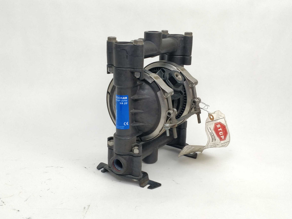 Verderair 810.6822 VA 20 Air Operated Diaphragm Pump