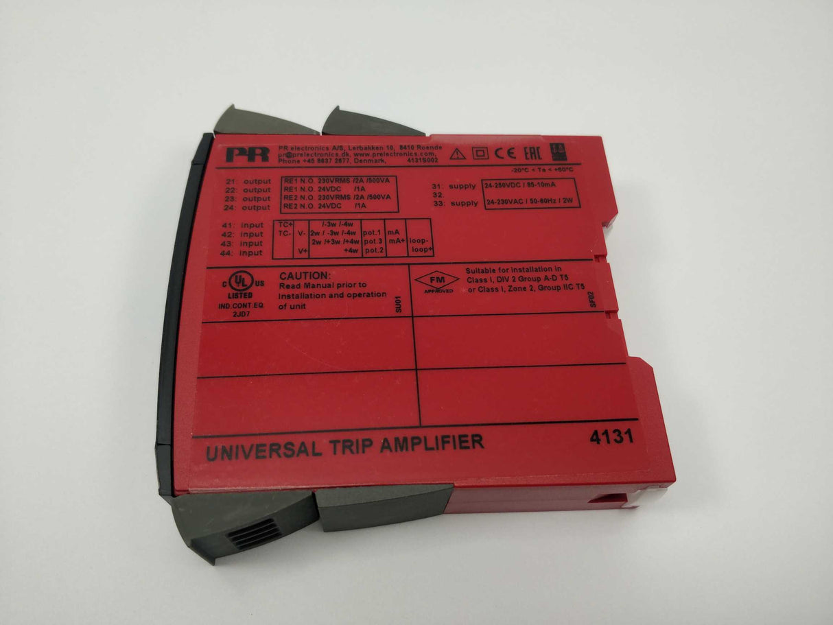 PR Electronics 4131 Universal Trip Amplifier