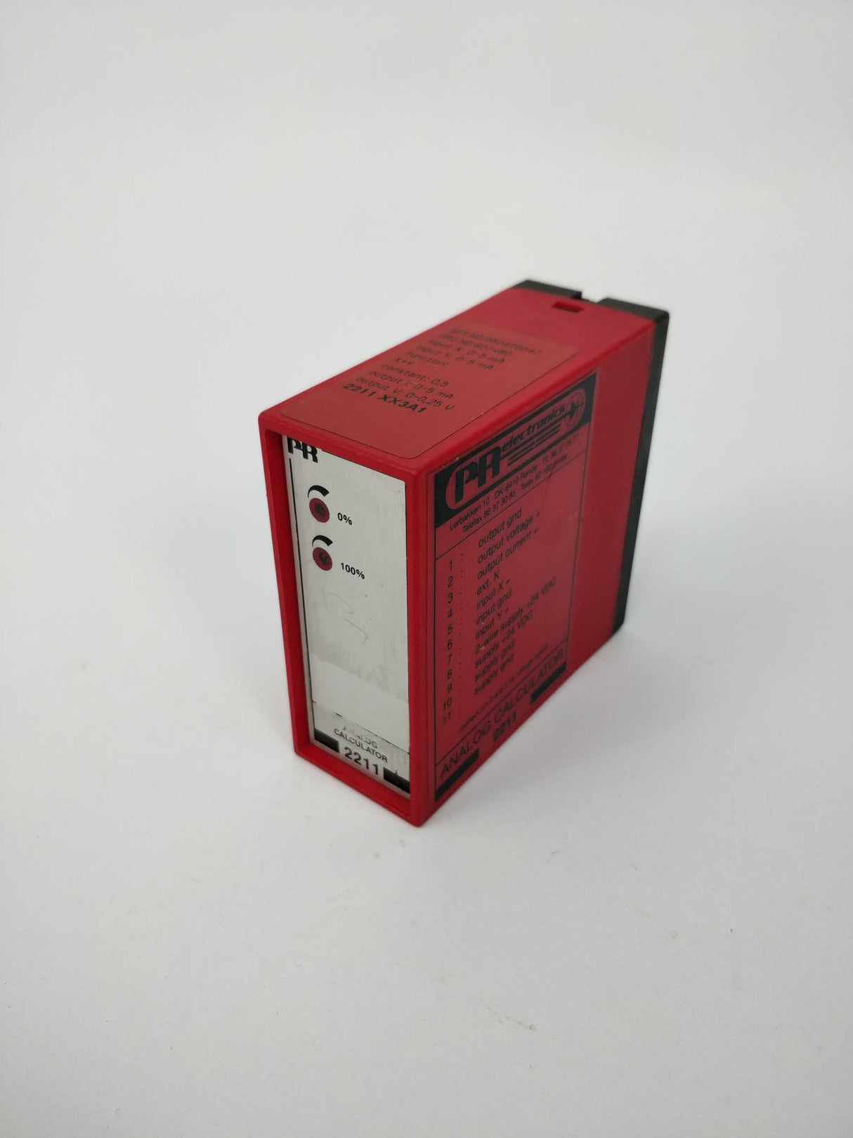 PR Electronics 2211 XX3A1 Analog Calculator