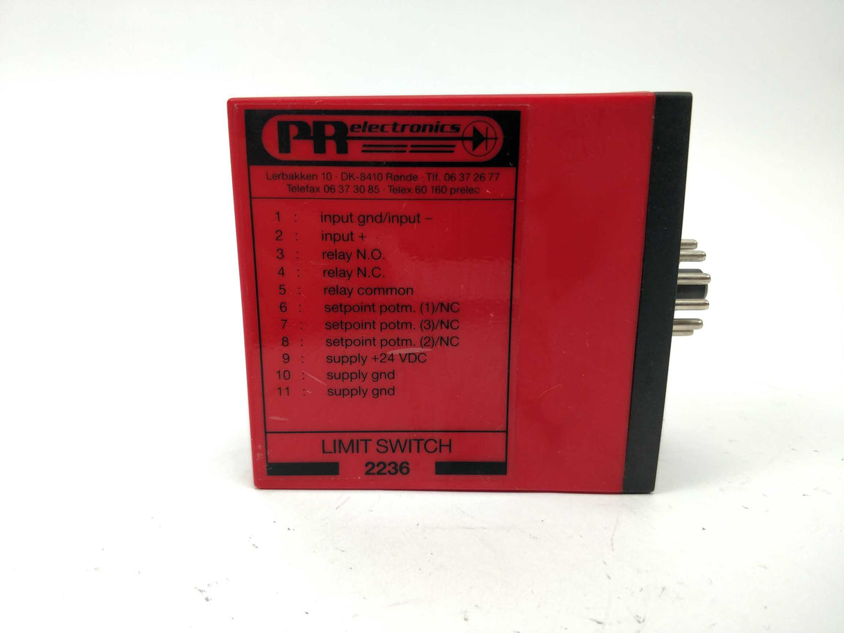 PR Electronics 2236 E1B3X Limit Switch