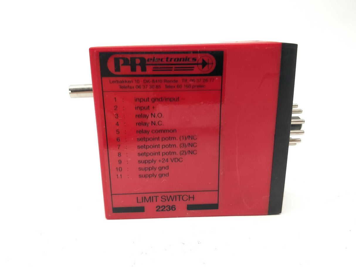PR Electronics 2236 E1B4X Limit Switch