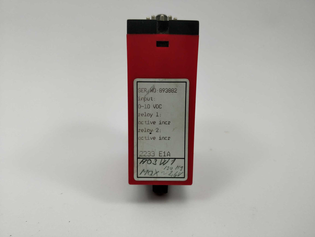 PR Electronics 2233 E1A Limit Switch