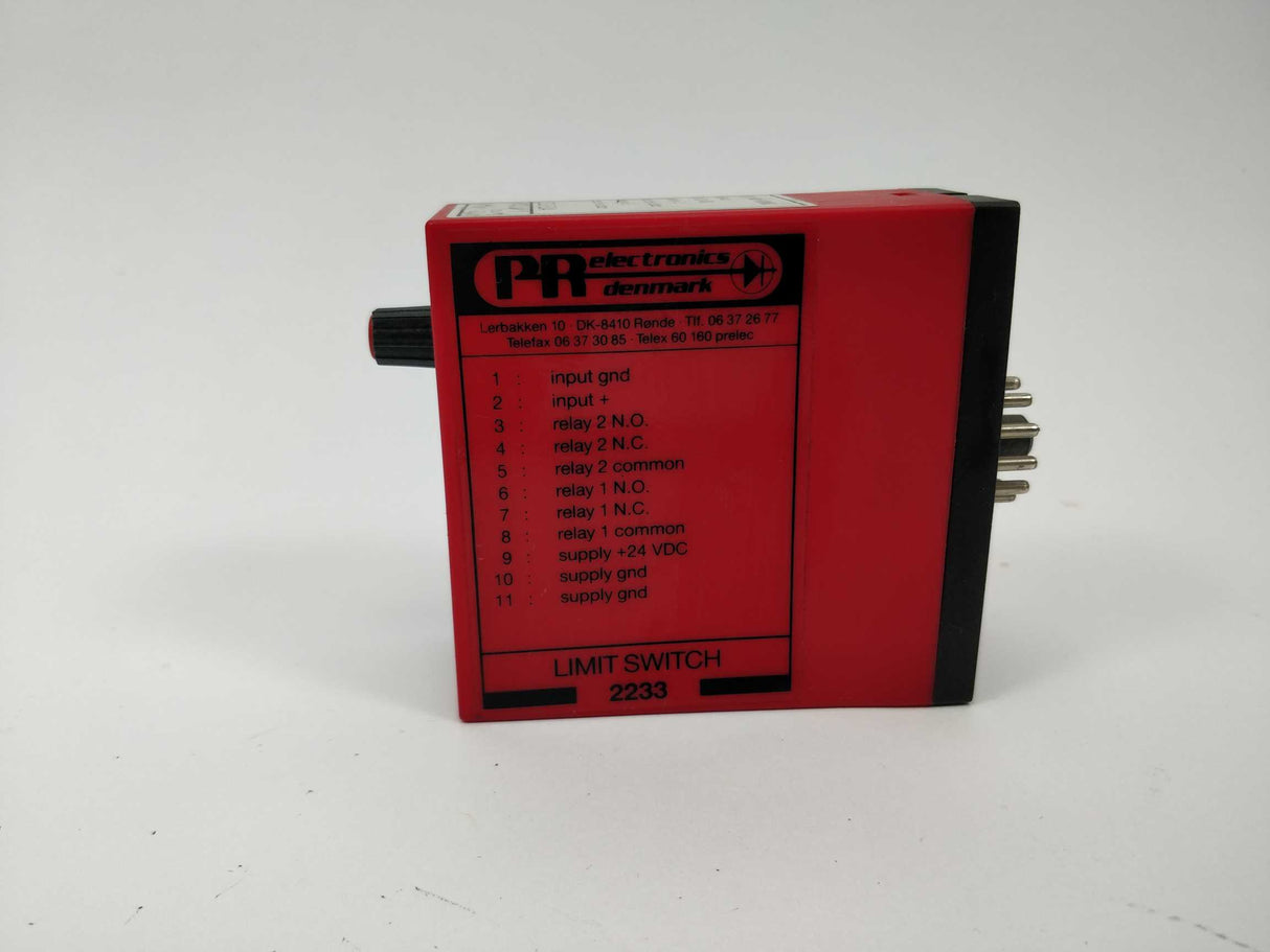 PR Electronics 2233 E1A Limit Switch