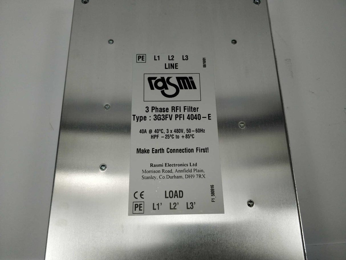 Rasmi 3G3FVPFI4040-E Power supply 1-PHASE, 48V, 20A, 960W