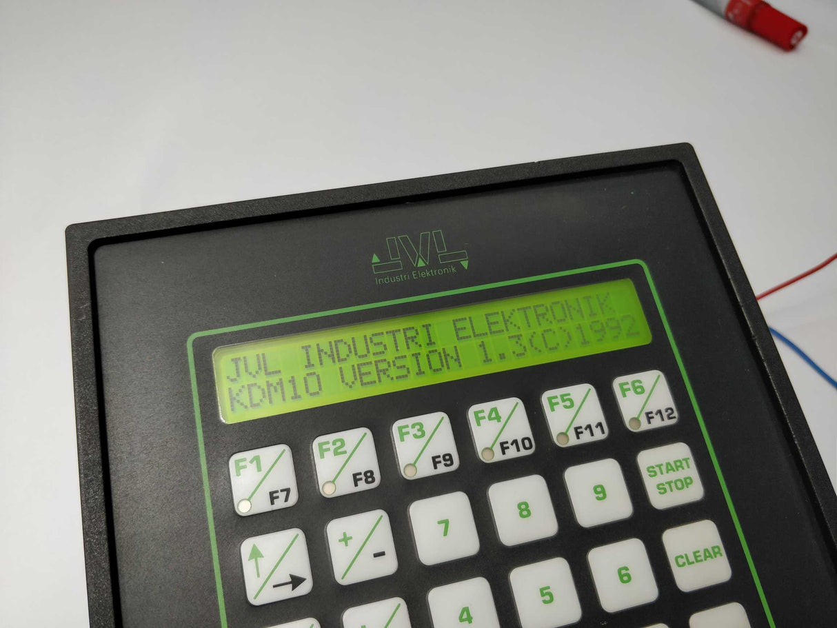 JVL Industri Elektronik KDM10T Keyboard/Display Module