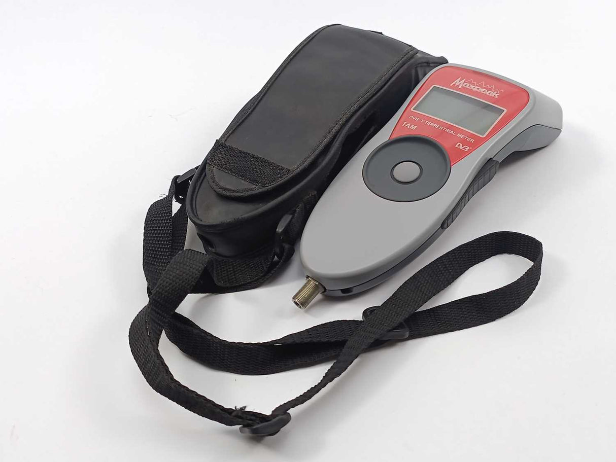 Maxpeak DVB-3 TAM Terrestrial Meter w/ Leather Case