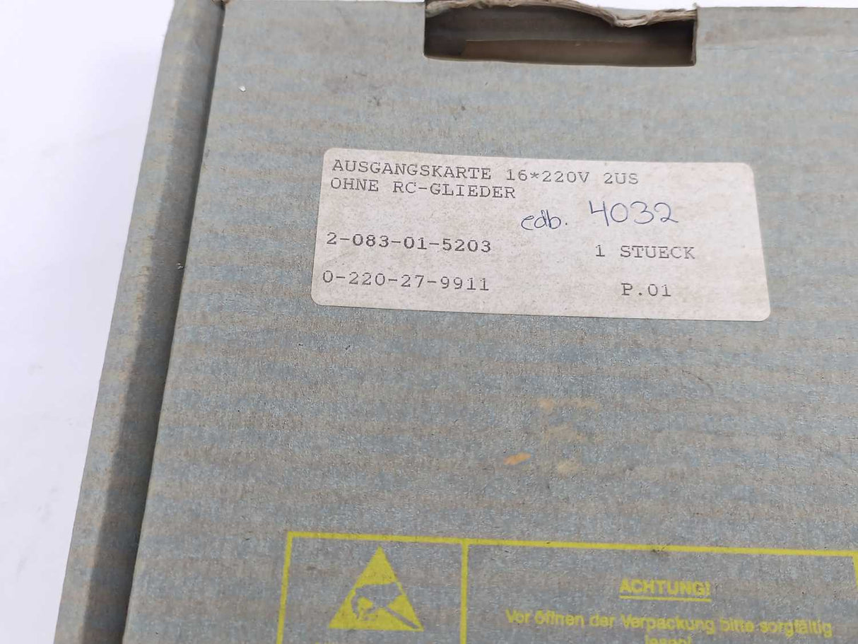 HOMATIC PC-Steuerung 83.52 16x200V