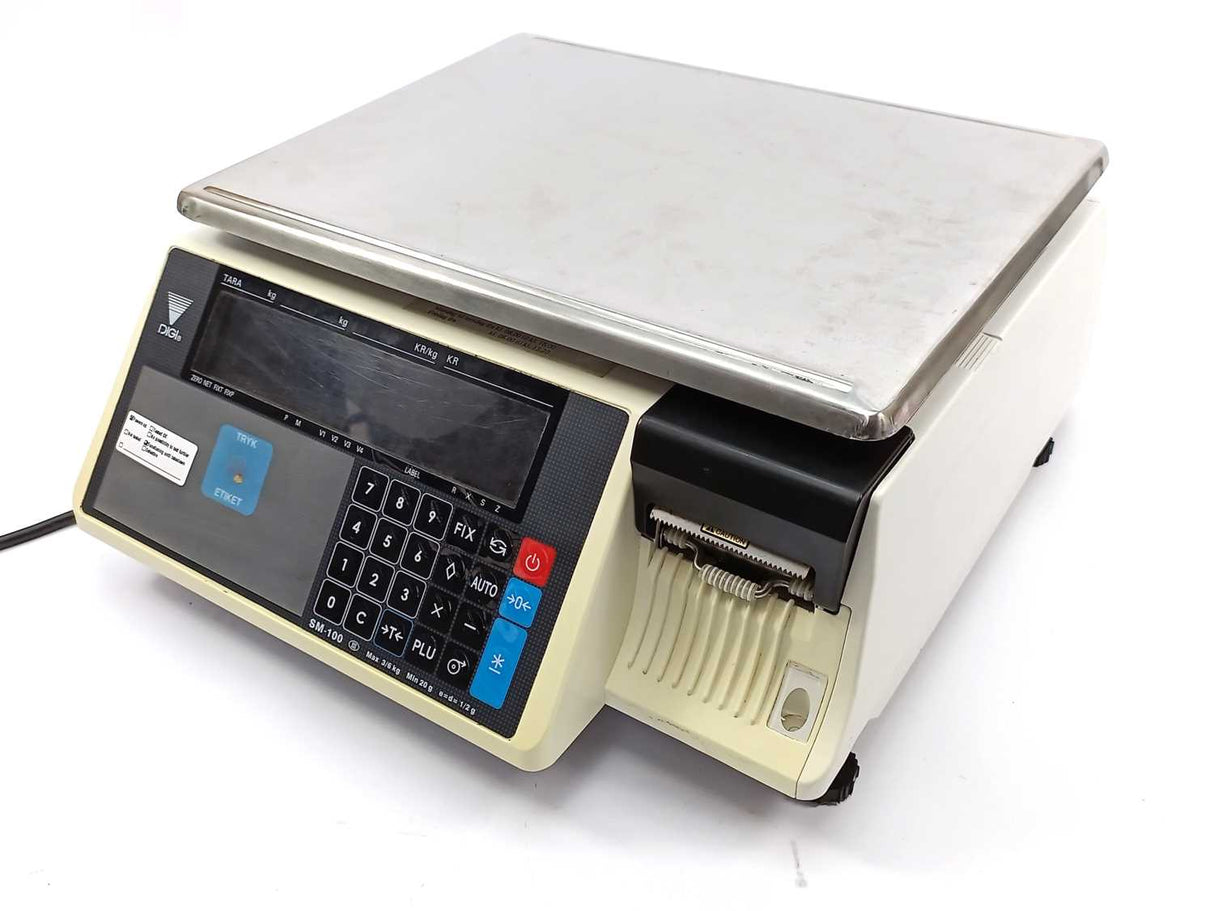 Digi SM-100 DIGITAL COMPUTING PRINTING SCALE MAX: 3/6kg MIN: 20g