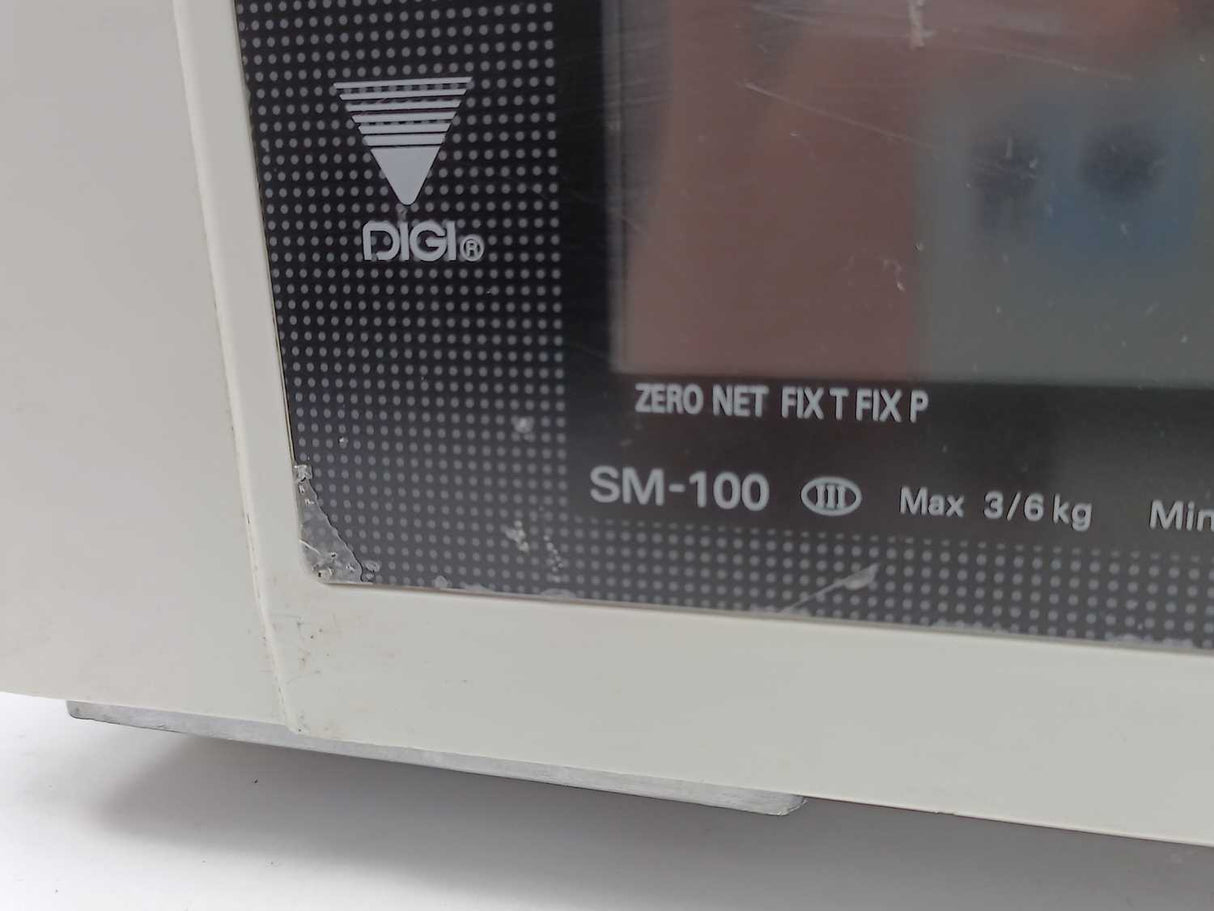 Digi SM-100 DIGITAL COMPUTING PRINTING SCALE MAX: 3/6kg MIN: 20g
