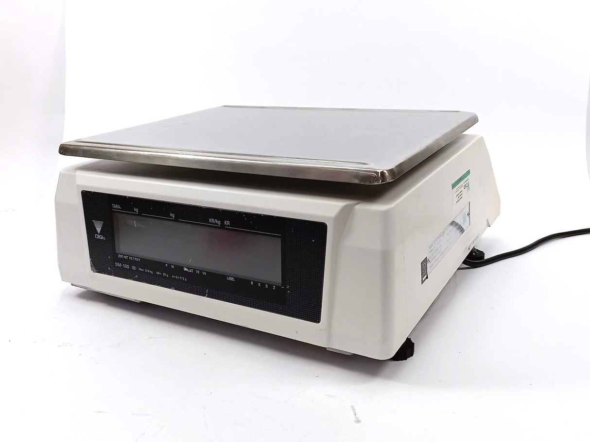 Digi SM-100 DIGITAL COMPUTING PRINTING SCALE MAX: 3/6kg MIN: 20g