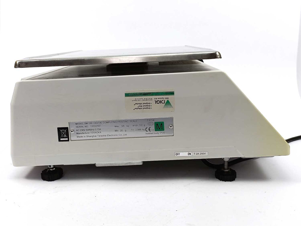 Digi SM-100 DIGITAL COMPUTING PRINTING SCALE MAX: 3/6kg MIN: 20g