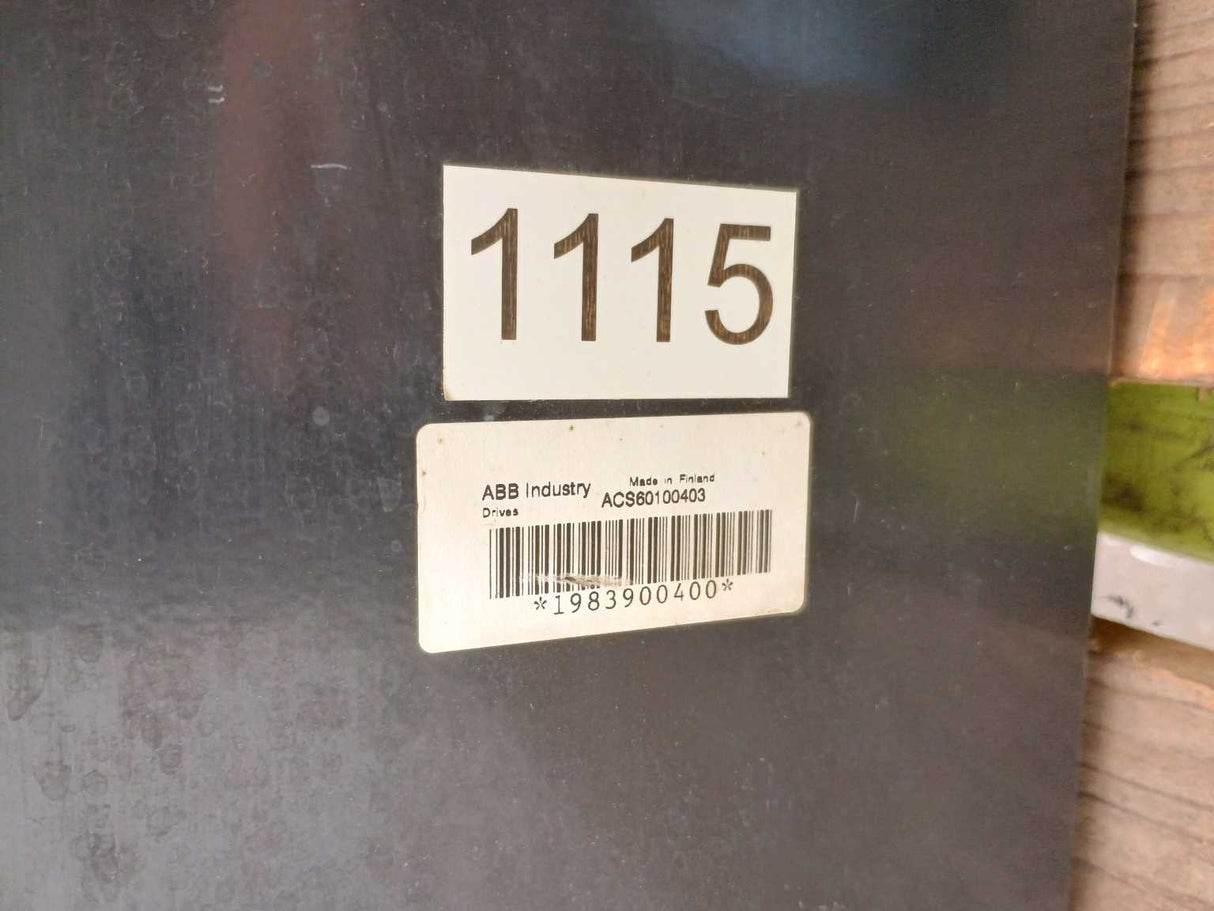 ABB ACS601004030000D1200000 ACS600