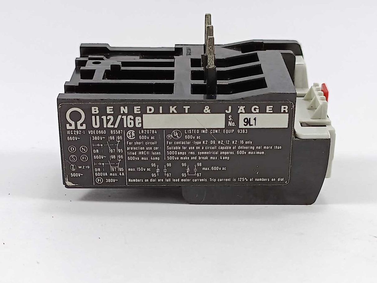 Benedikt & Jäger U12/16e