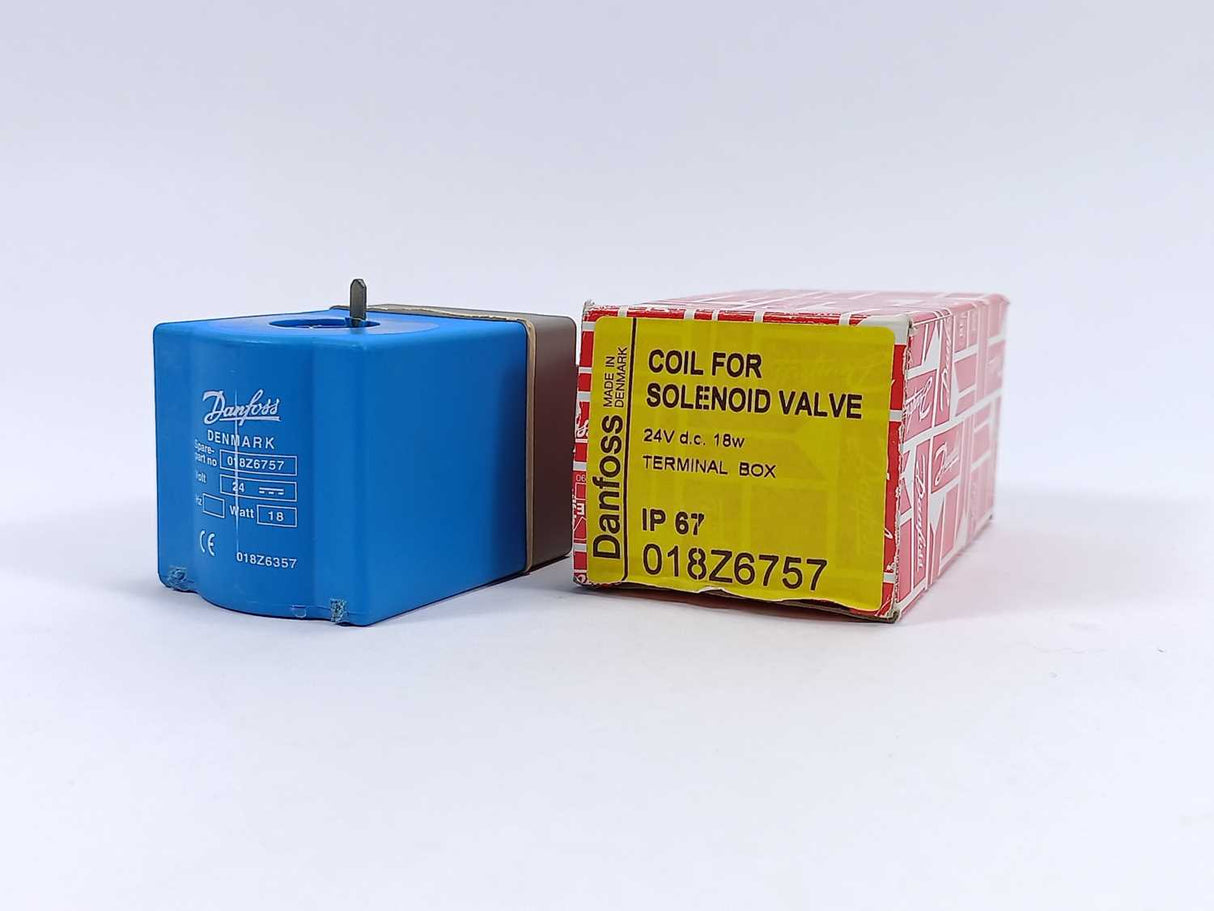 Danfoss 018Z6757 COIL FOR SOLENOID VALVE 24V d.c. 18w