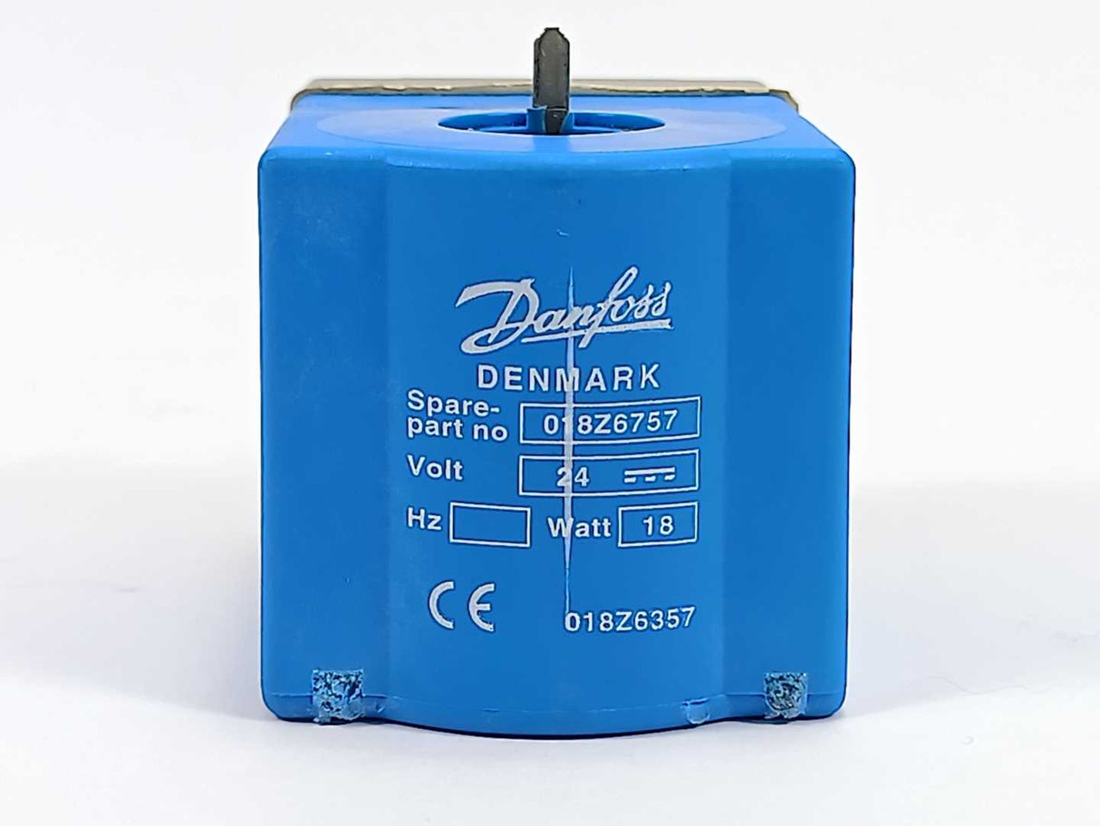 Danfoss 018Z6757 COIL FOR SOLENOID VALVE 24V d.c. 18w