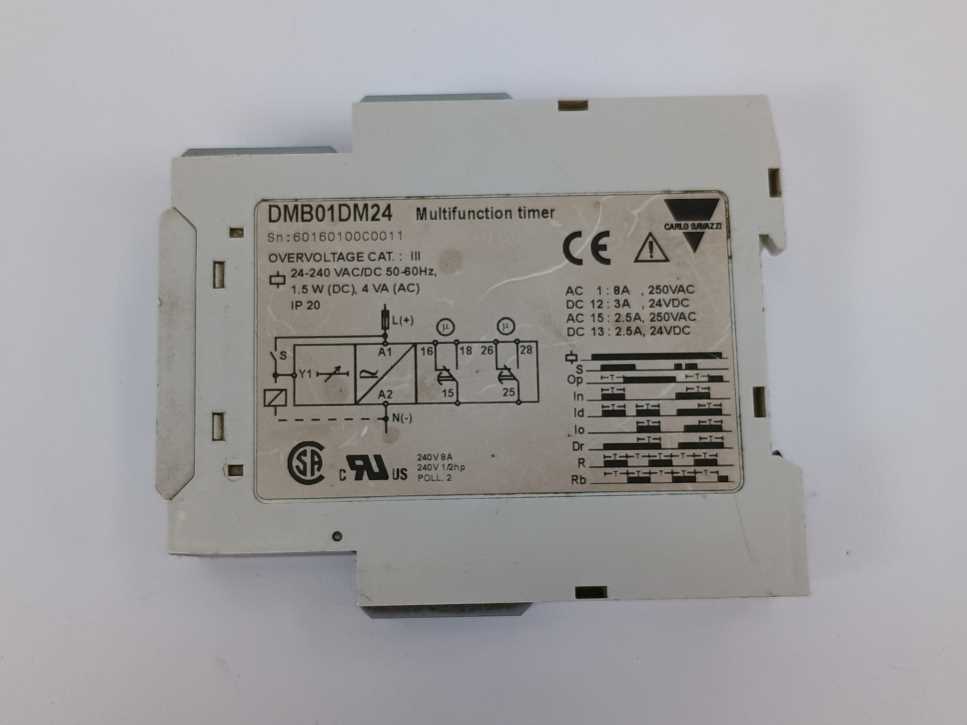 Carlo Gavazzi DMB01DM24 Multifunction timer