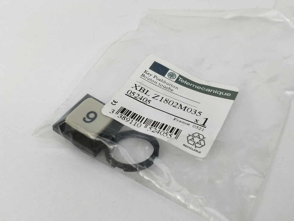 TELEMECANIQUE XBL Z1802M035 Key pushbutton 052405