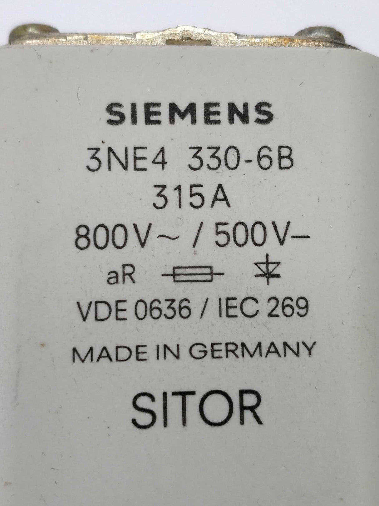 Siemens 3NE4 330-6B Sitor fuse 315A 800V~/500V