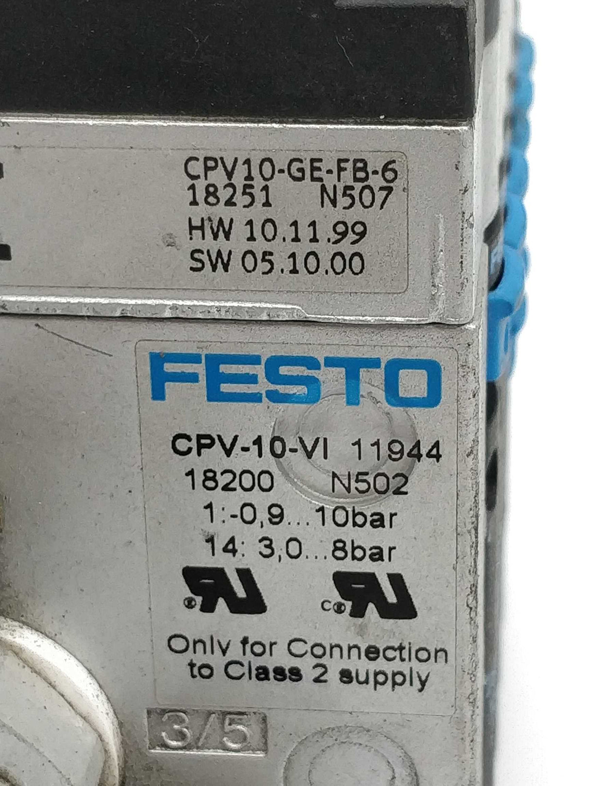 Festo CPV-10-VI 18200 Valve terminal