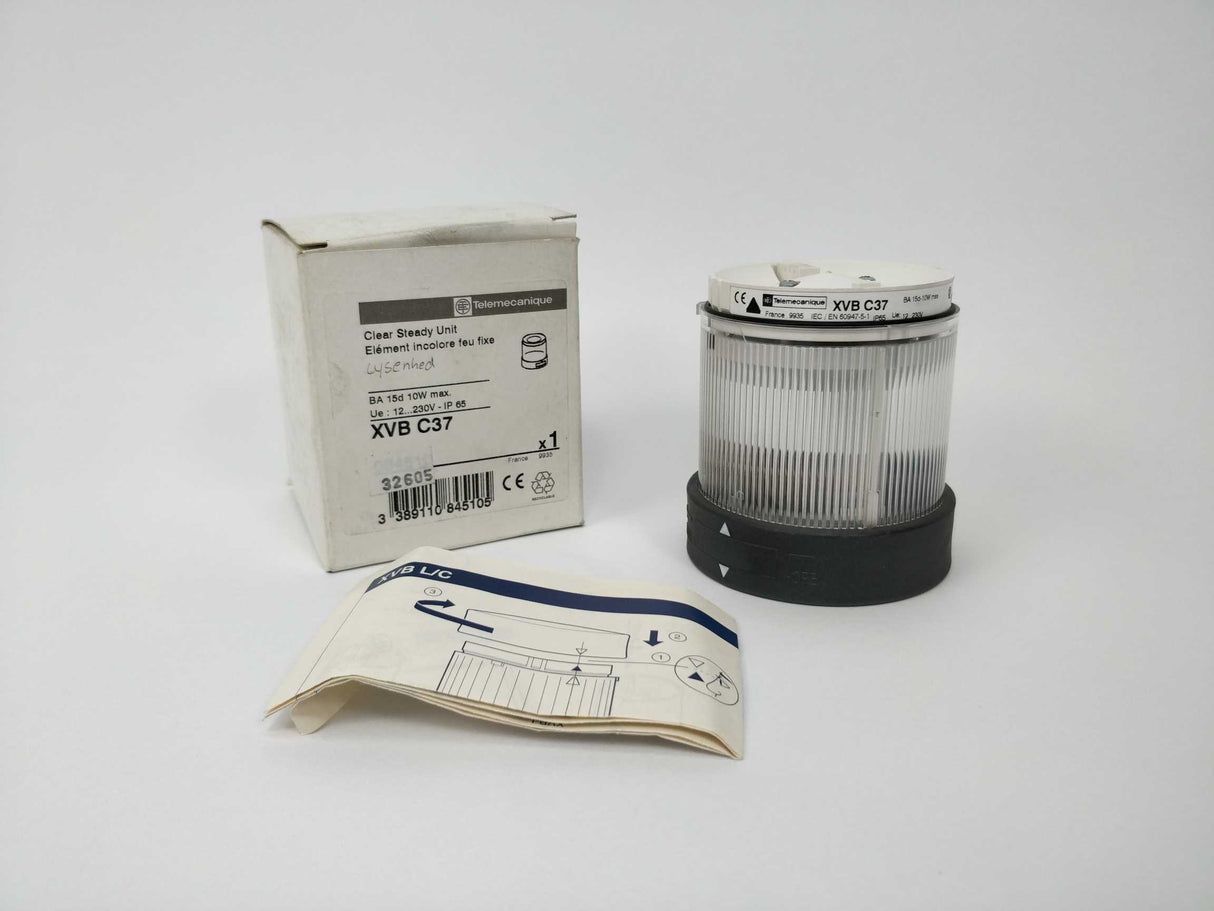 TELEMECANIQUE XVB C37 Clear Steady Unit