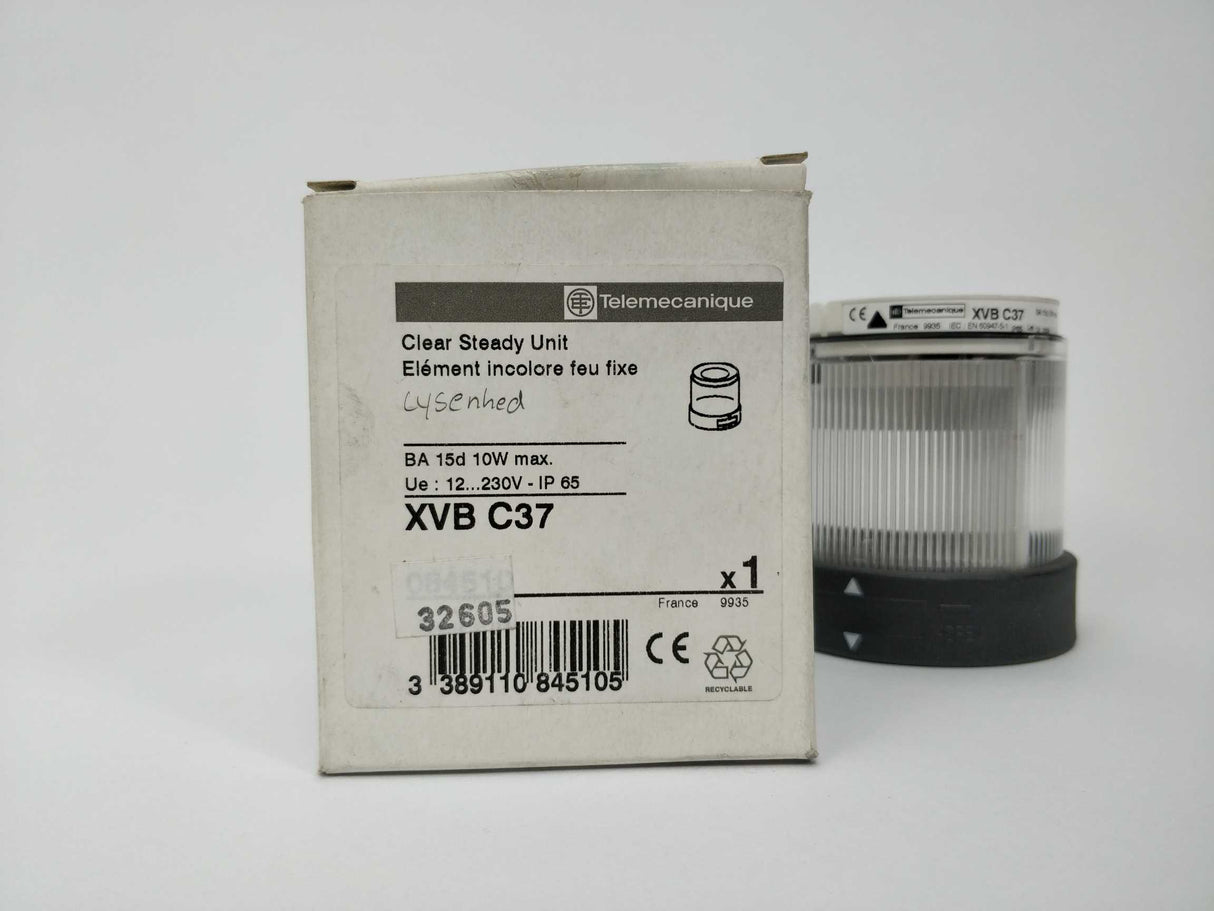 TELEMECANIQUE XVB C37 Clear Steady Unit
