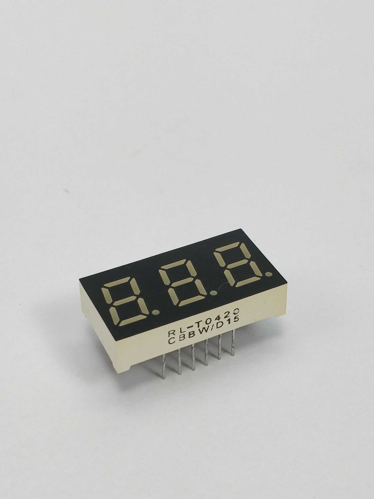 RL-T0420 CBBW/D15 7 segment led display