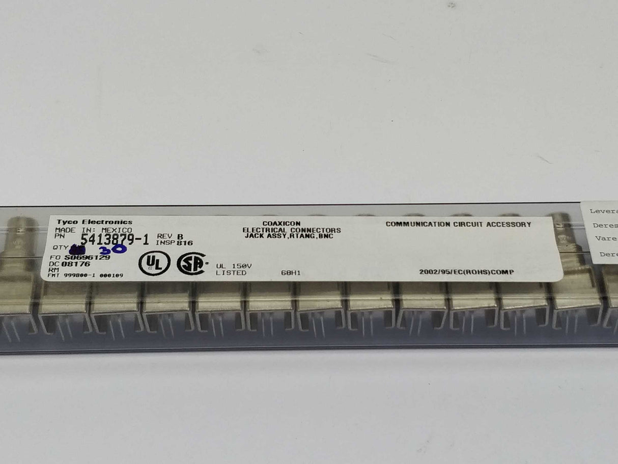 TE Connectivity 5413879-1 PCB Connectors 30 Pcs