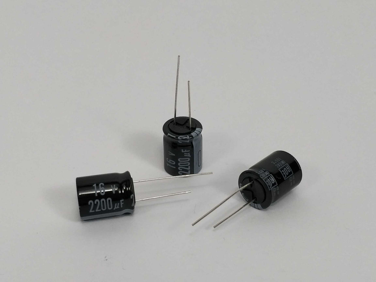 Electrolytic Capacitor 2200uF 16V Electrolytic Capacitor 2200uF 16V. 35Pcs