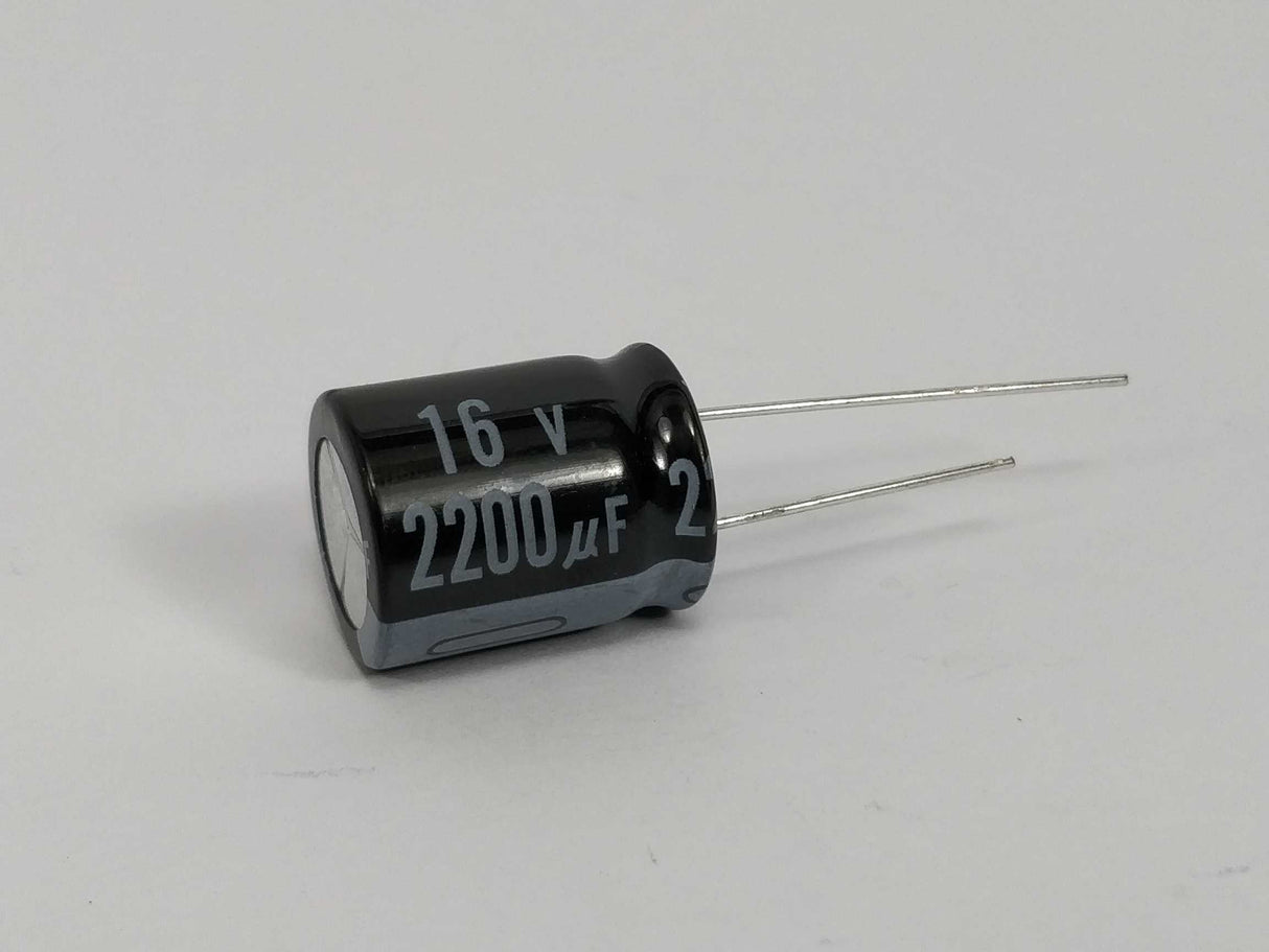 Electrolytic Capacitor 2200uF 16V Electrolytic Capacitor 2200uF 16V. 35Pcs
