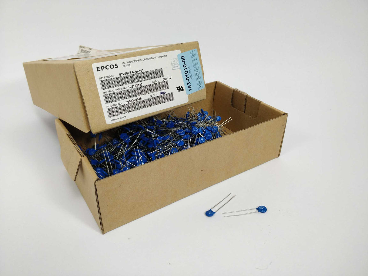 Epcos B72207S600K101 Varistors, 640 Pcs.