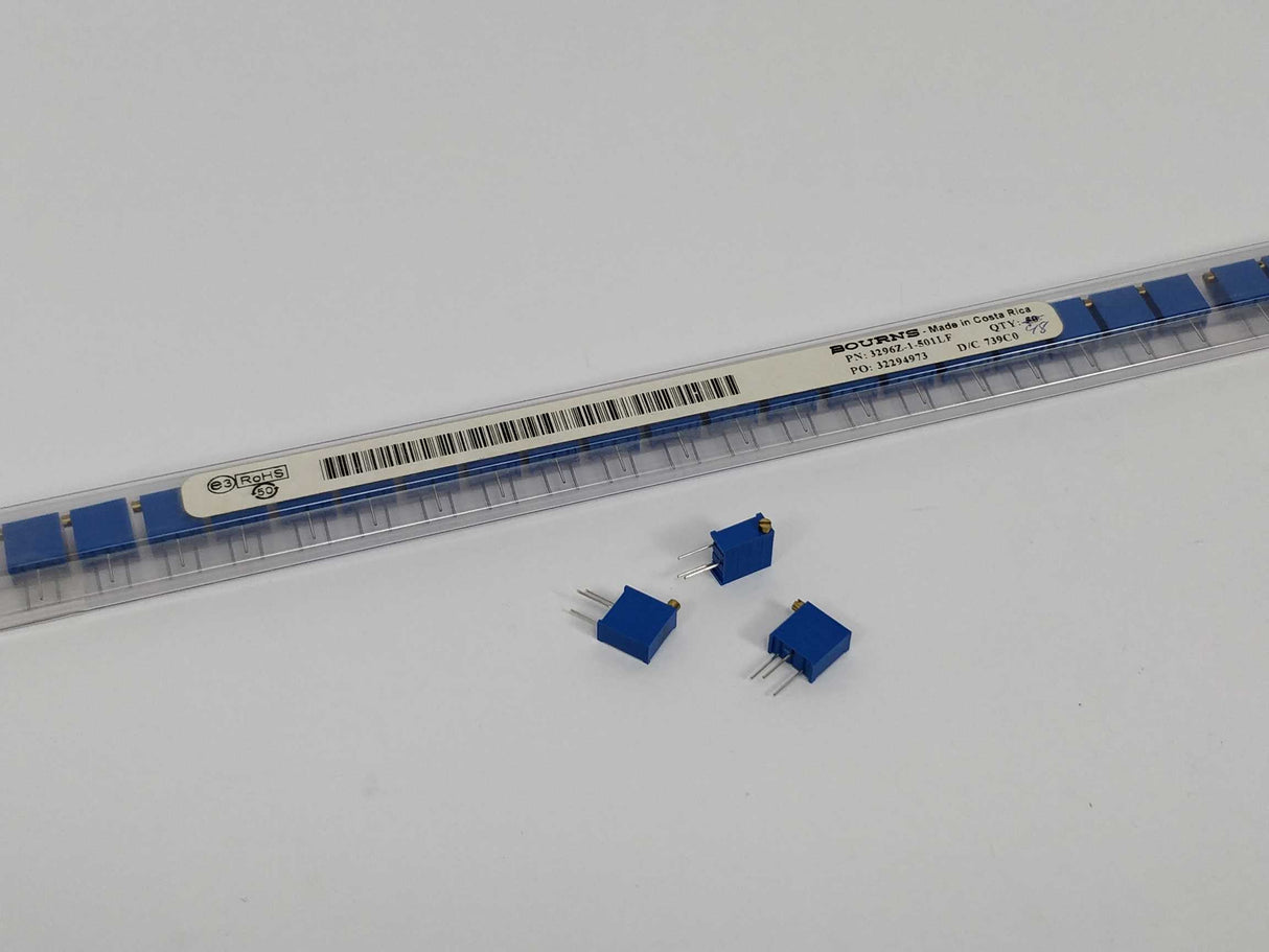 Bourns 3296Z-1-501LF Trimmer potentiometer, 48 Pcs.