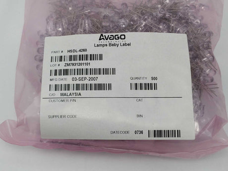 Avago HSDL-4260 Infrared IR Emitters Lamp T1 3/4, 500 pieces
