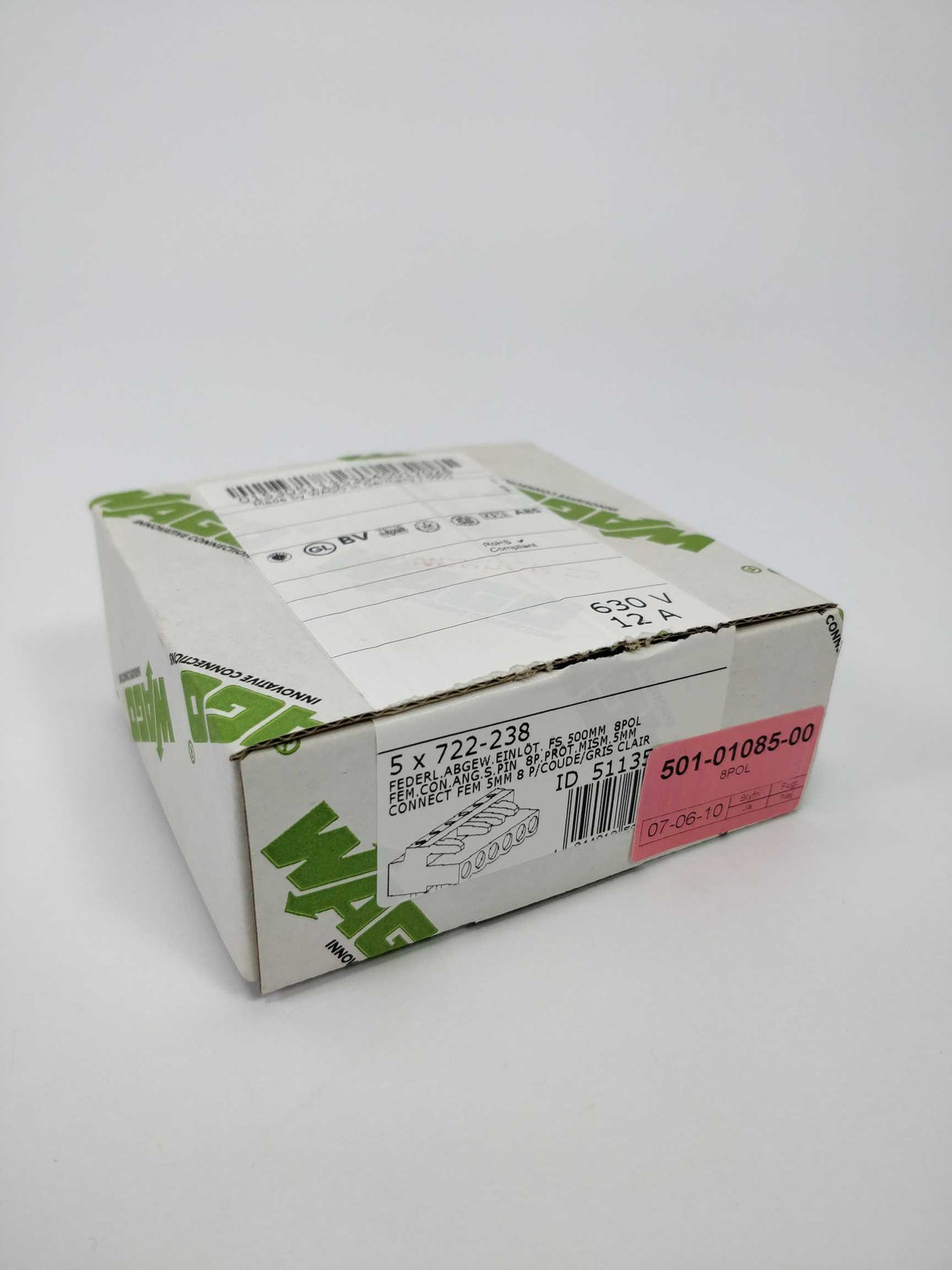 Wago 722-238 MCS THT female header 5pcs