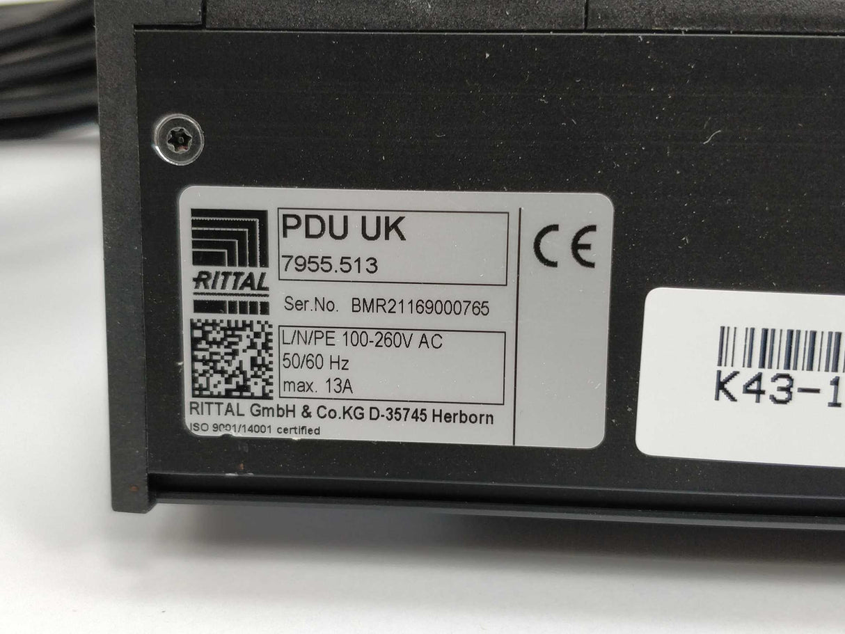Rittal 7955.513 PDU UK basic version