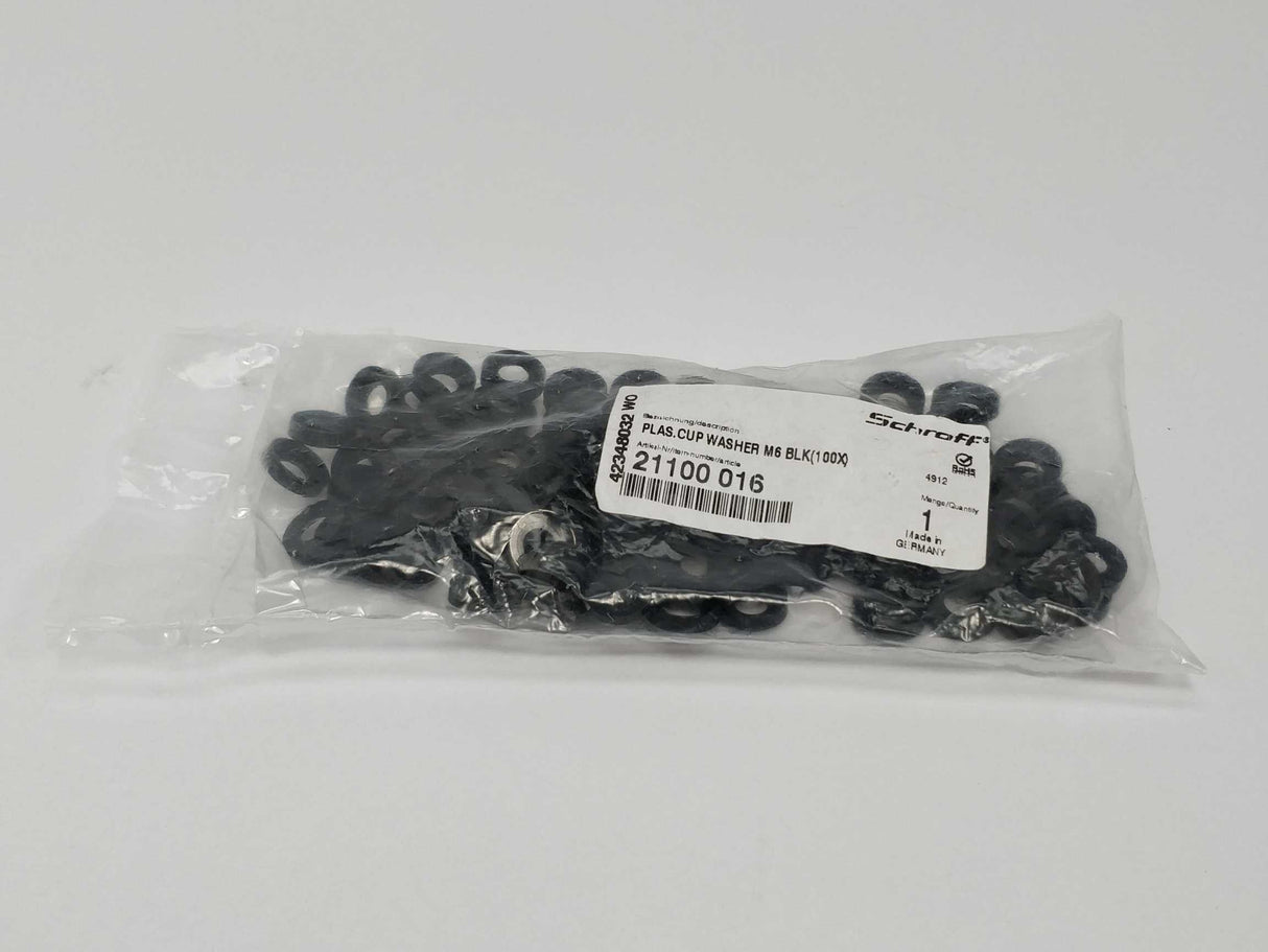 Schroff 21100016 Washer plastic M6 100pcs
