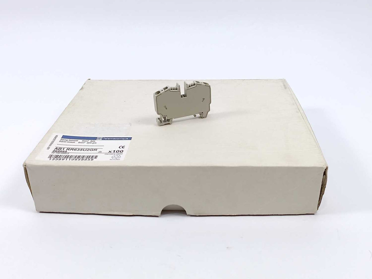 TELEMECANIQUE AB1RR635U2GR Spring Terminal 6mm² 2pts. 100Pcs.