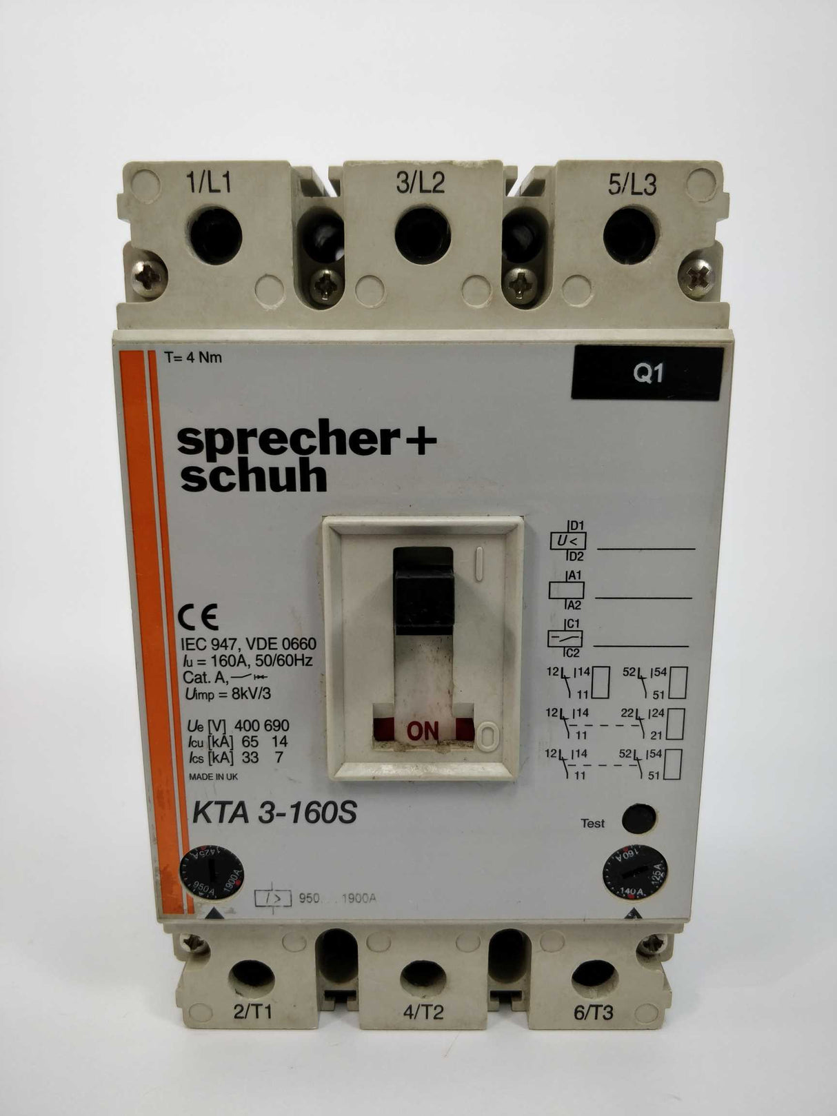 Sprecher+Schuh KTA 3-160S Motor controller